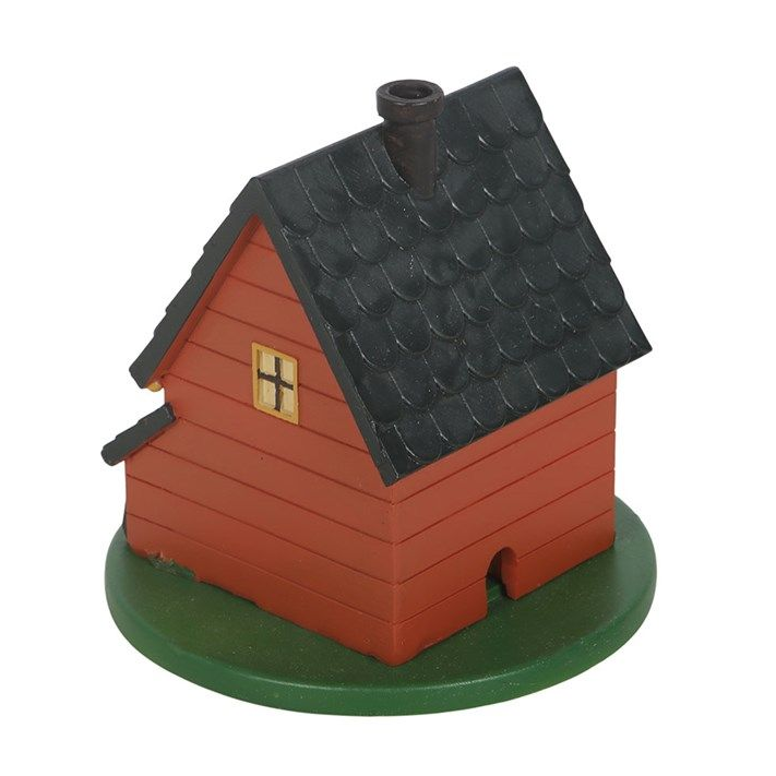 Brown House Incense Cone Burner