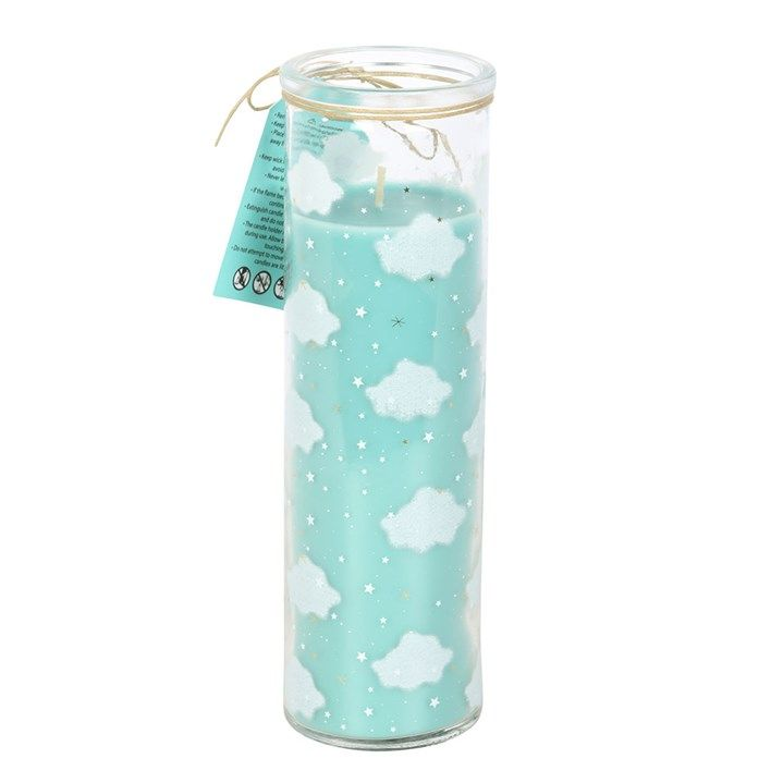 Cloud Print Lavender & Chamomile Tube Candle