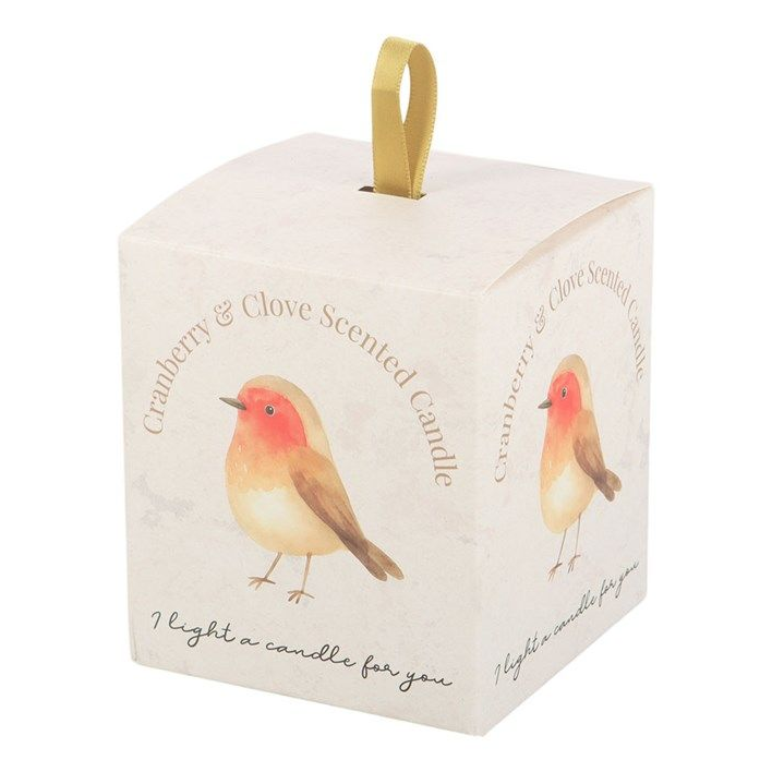 Robin Remembrance Cranberry & Clove Candle