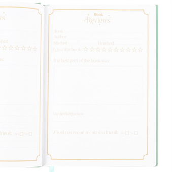 My Reading Journal A5 Notebook