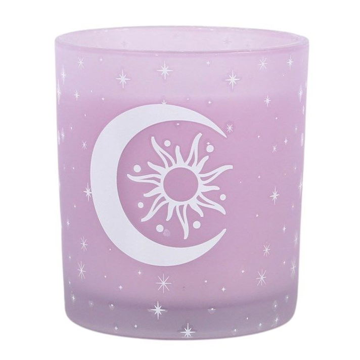 Purple Pastel Skies Lavender Candle