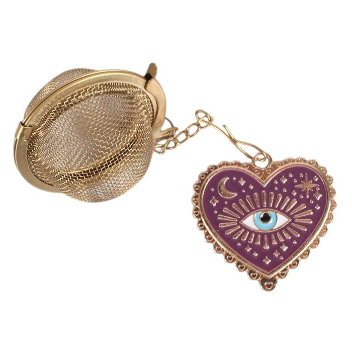 Sacred Sight Heart Print Mug and Tea Infuser Set