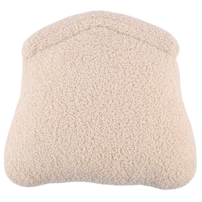 White Beehive Boucle Cushion