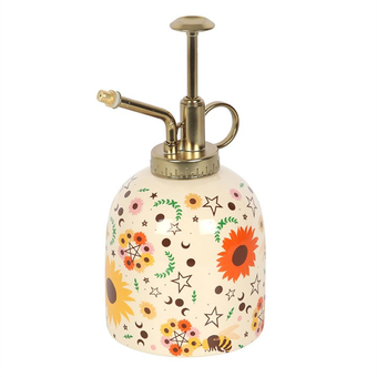 Bee Radiant Print Ceramic Plant Mister
