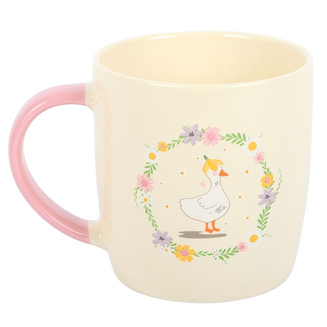 Floral Duck Mug