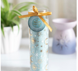 Blue Pastel Skies Tube Candle
