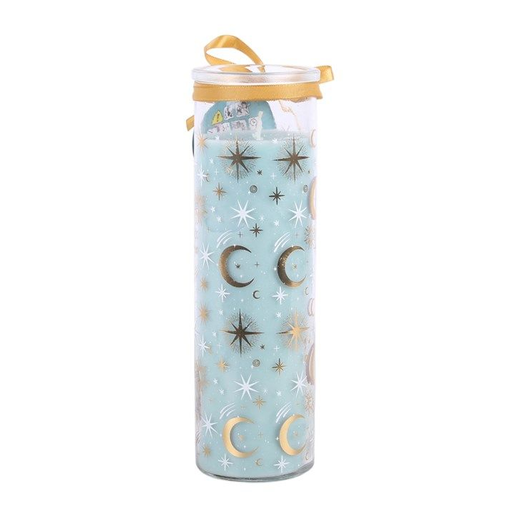 Blue Pastel Skies Tube Candle