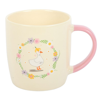 Floral Duck Mug