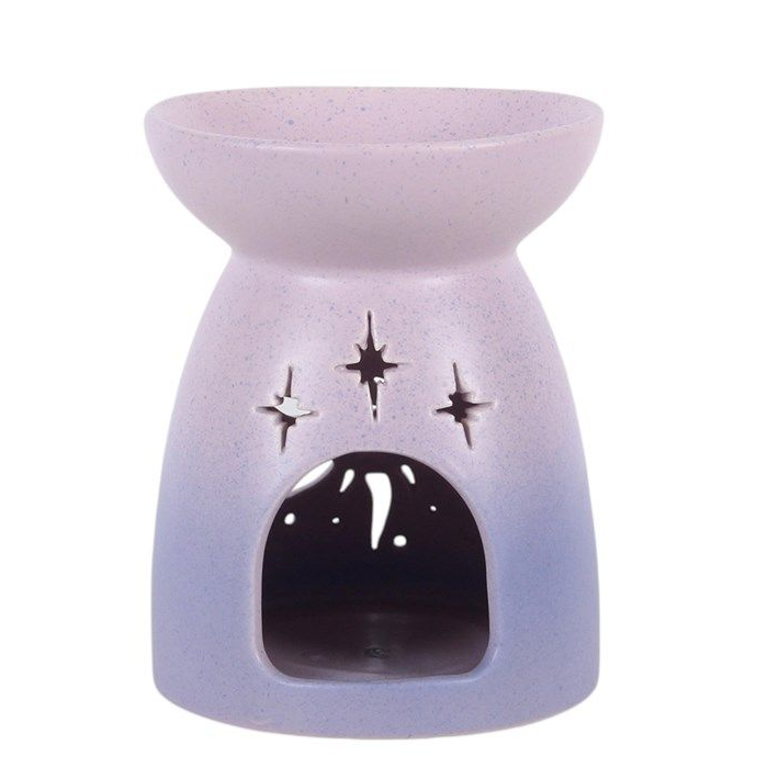 Purple Sun Cut Out Oil Burner