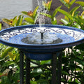 Revolutionary Solar Garden Fountain, Equipped w/ Upgraded Solar Panel Technology, 6 Versatile Nozzles, Self-standing & Floating Option - Truly Yours