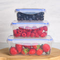 Rectangle Plastic Storage Set, 3 Piece - Truly Yours