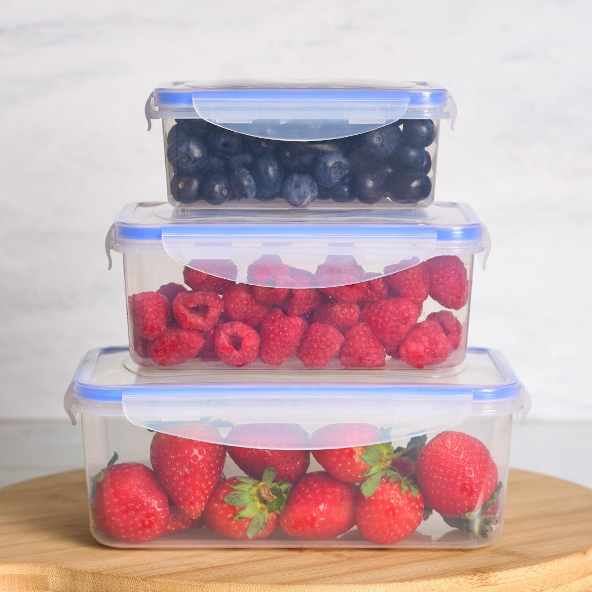 Rectangle Plastic Storage Set, 3 Piece - Truly Yours
