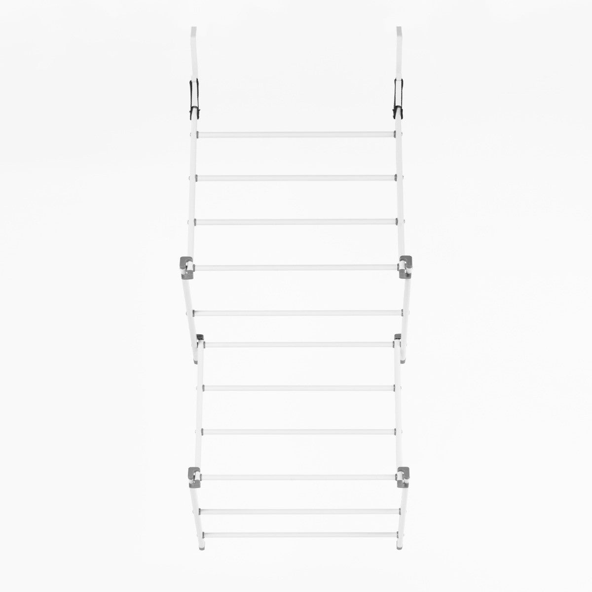 5m Over Door Concertina Airer - White - Truly Yours