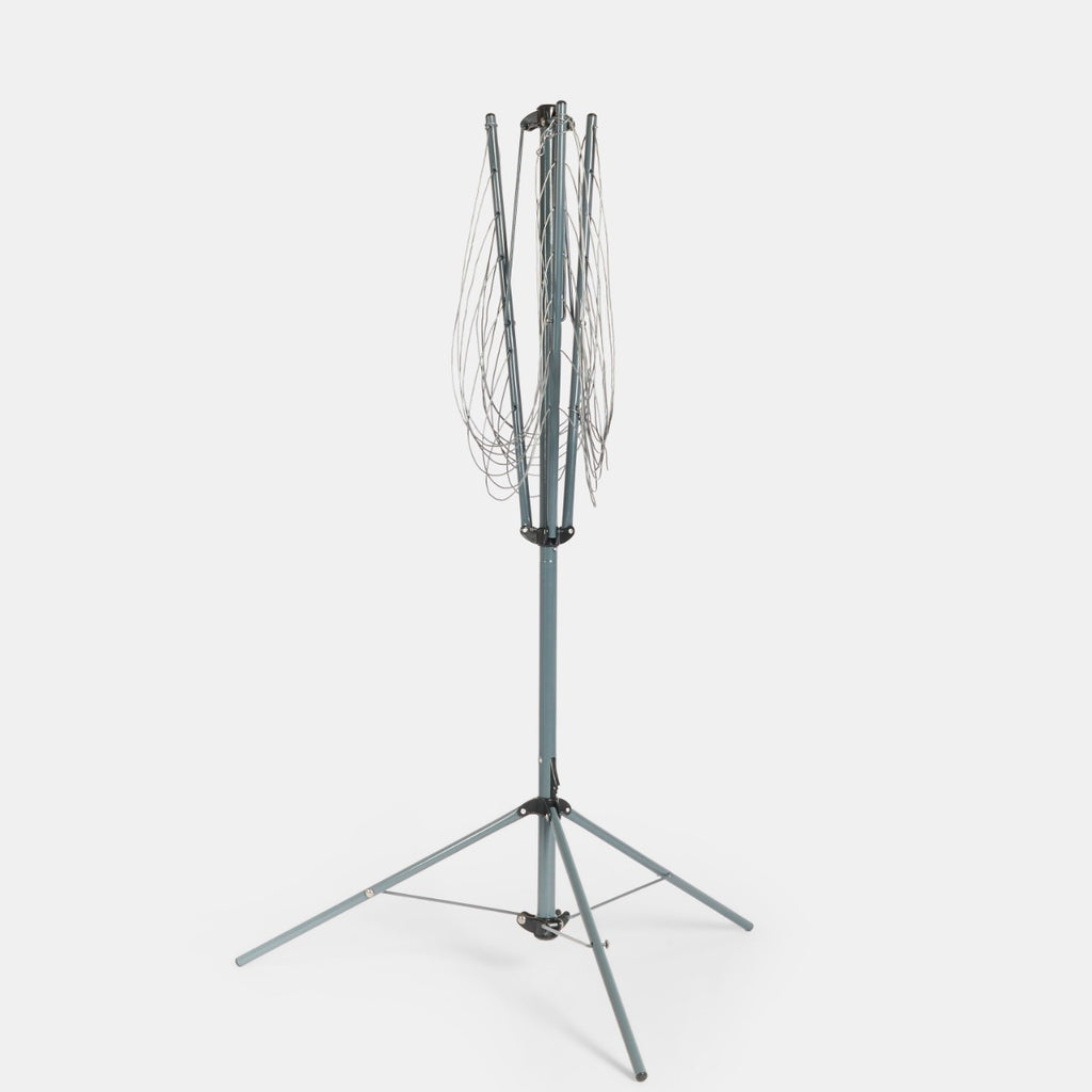 3 Arm Steel Rotary Airer With Tripod - Grey - Truly Yours