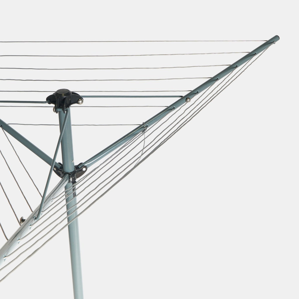 3 Arm Steel Rotary Airer With Tripod - Grey - Truly Yours