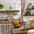 Wire Fruit Basket - Black - Truly Yours