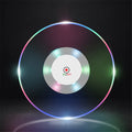 RGB LED Light Up Coaster - Acrylic Crystal Round Drink Coaster for Bar & Party Decoration - Truly Yours