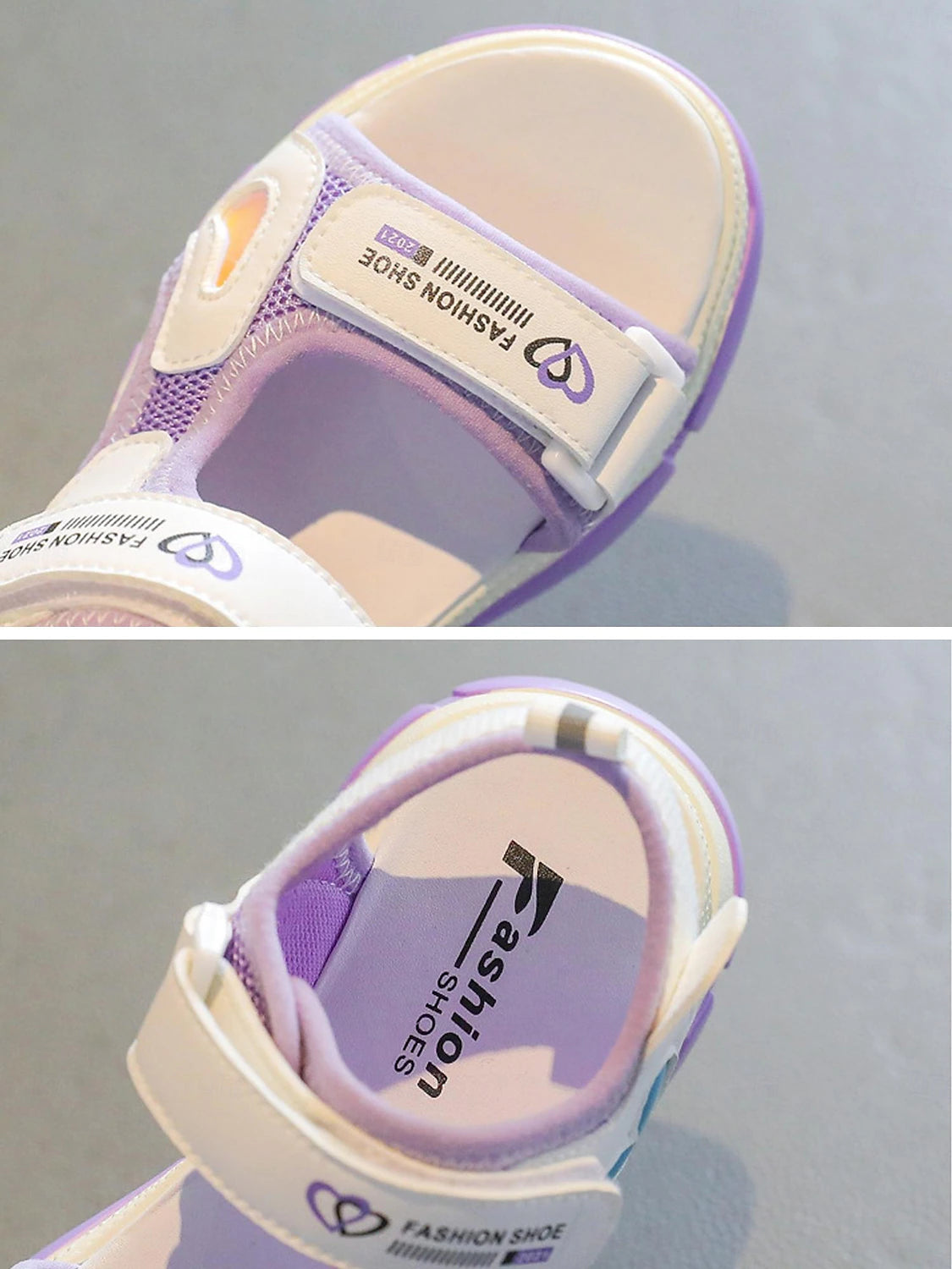 Girls Summer Heart Strap Sports Sandals - Truly Yours