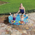 Bestway Fill N Fun Kids Paddling Swimming Pool Easy Set Up Rigid Vinyl PVC Pool