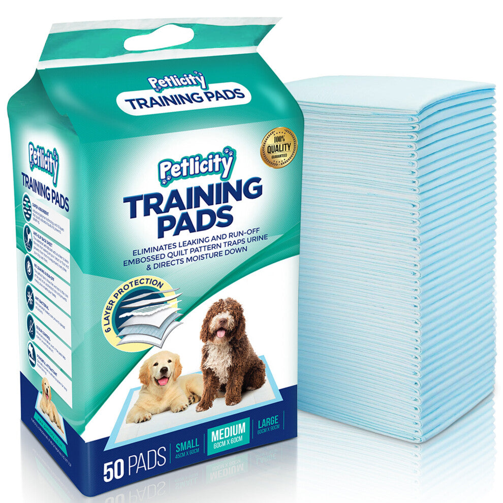 (Medium) 50pk Puppy Training Pads