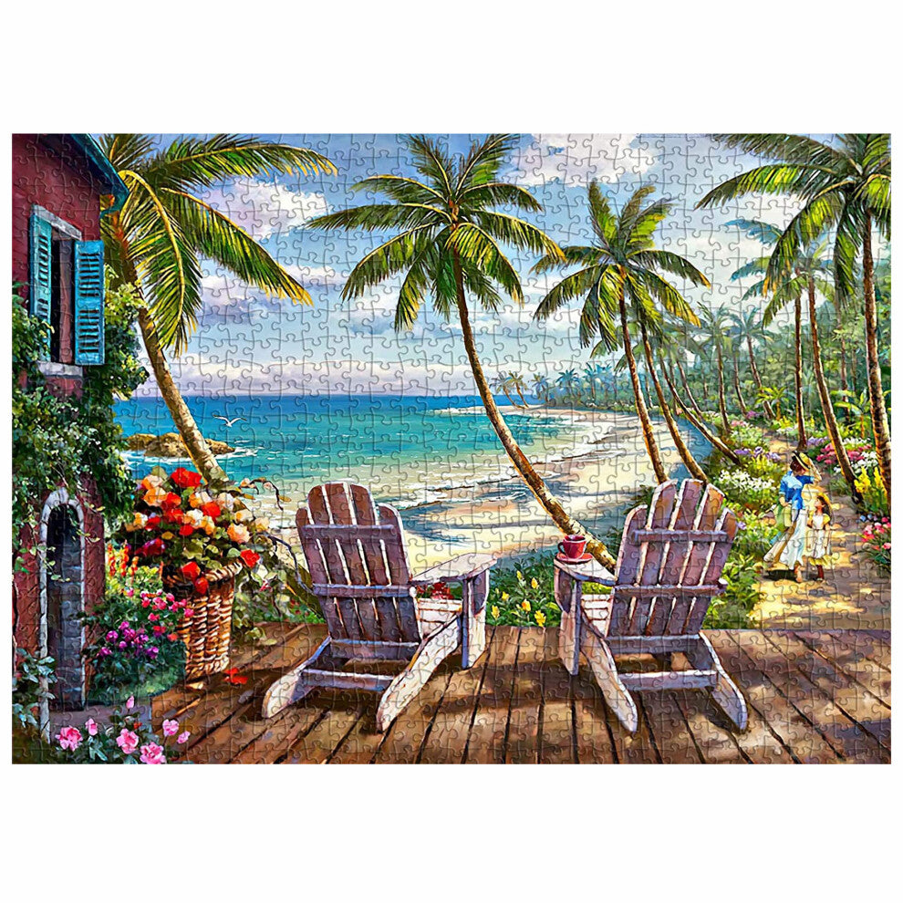 1000 Piece Jigsaw Puzzle Twilight Seaside View