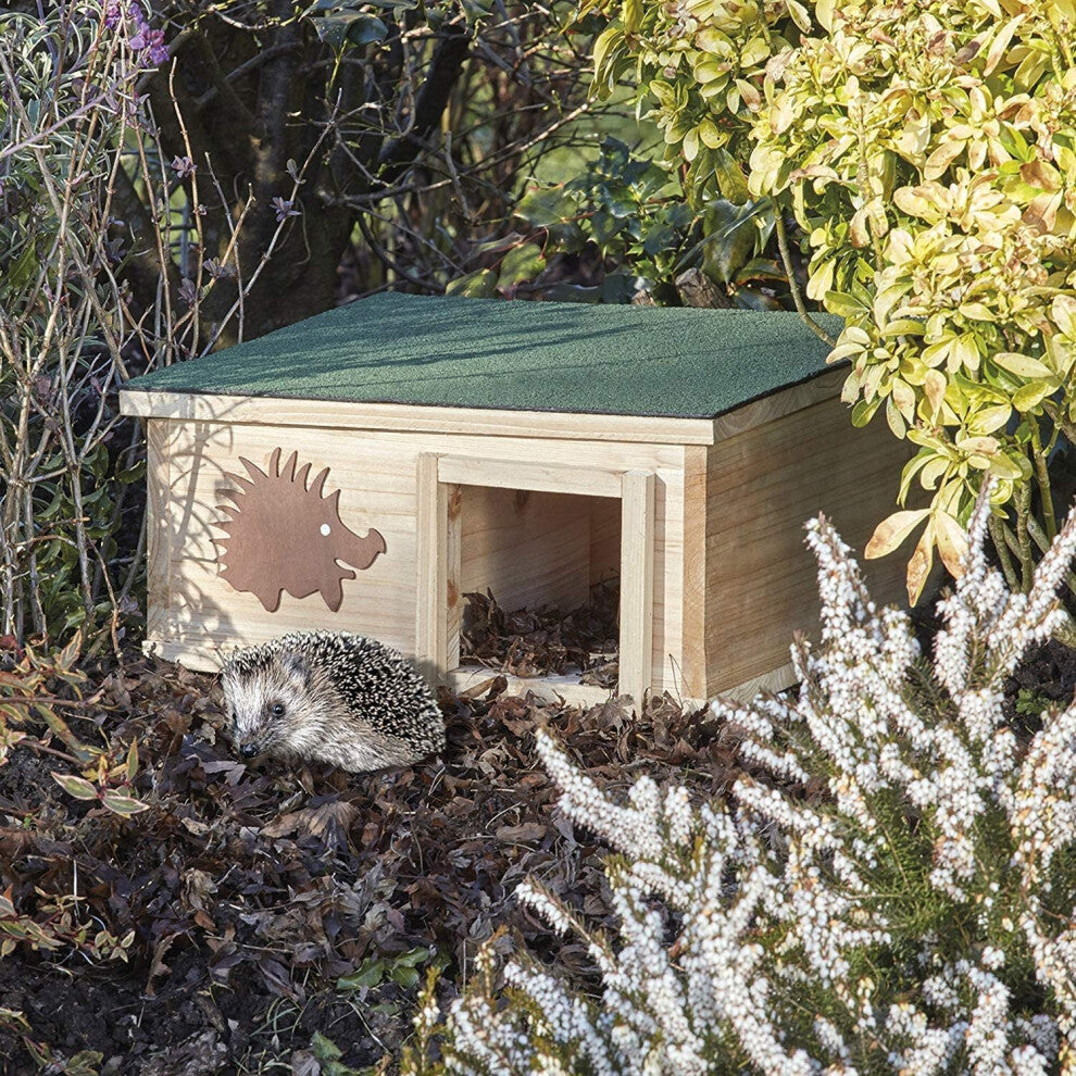Wooden Hedgehog Nest Box