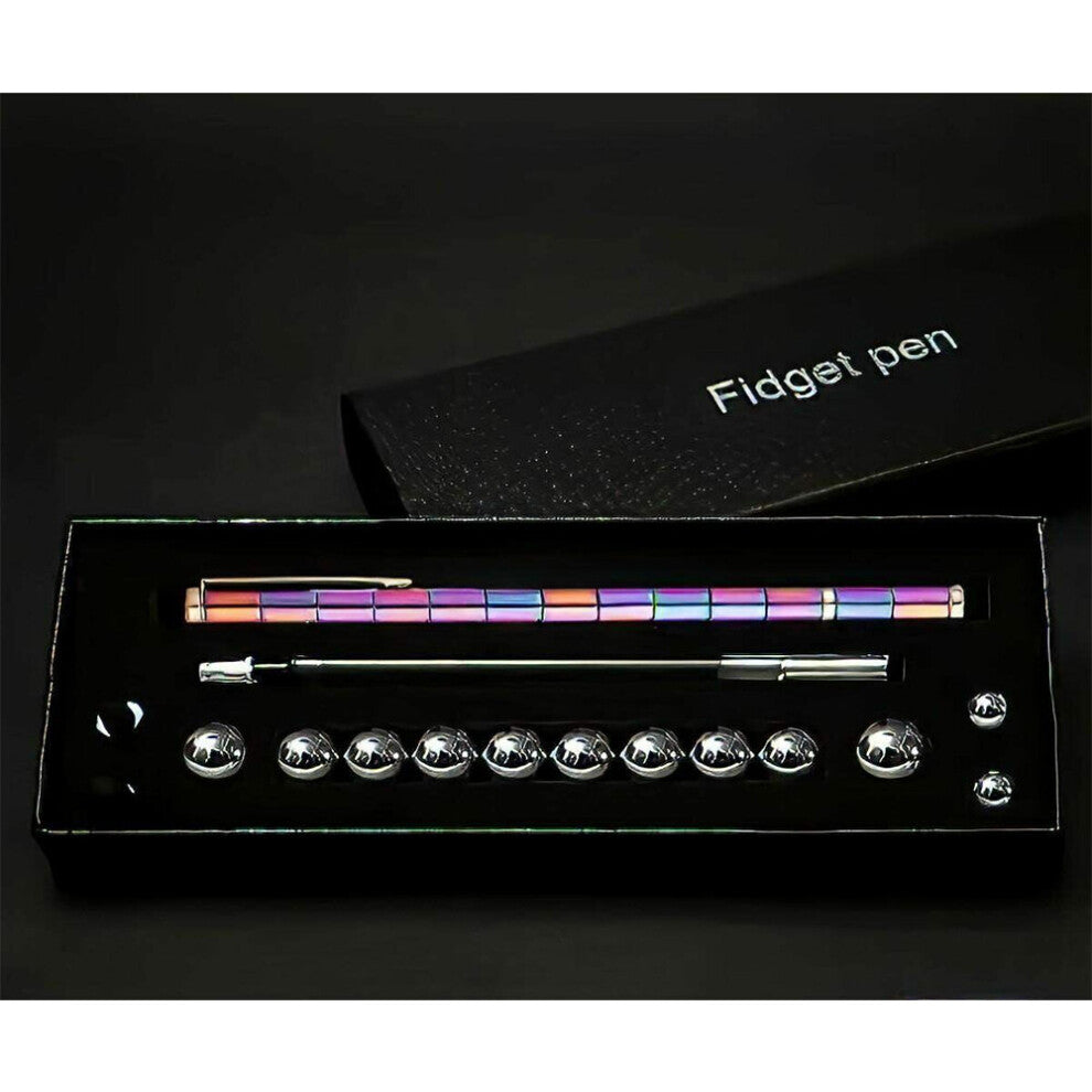 Magnetic Fidget Pen Toy – Decompression Stress Relief Pen & Puzzle Desk Gadget