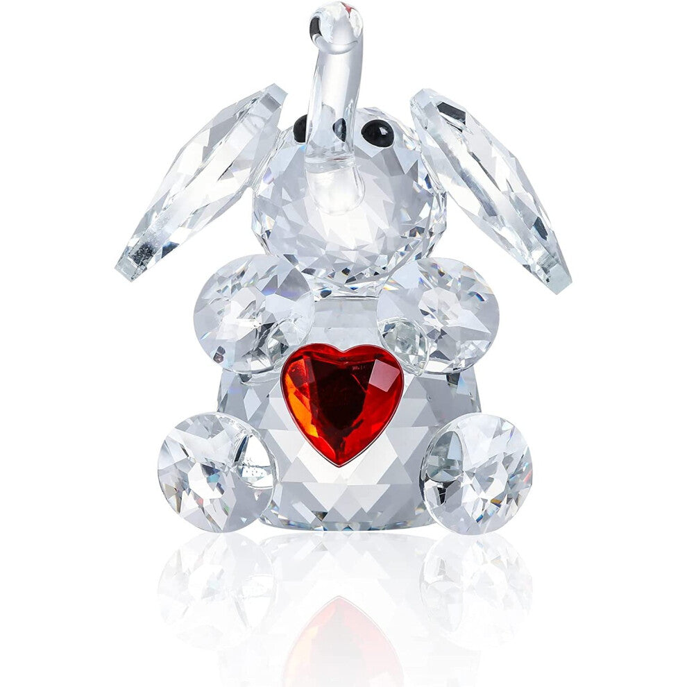 K9 Crystal Elephant Figurine