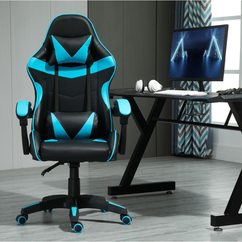 Swivel Gaming Chair Faux Leather Desk Tilt Chair - Truly Yours