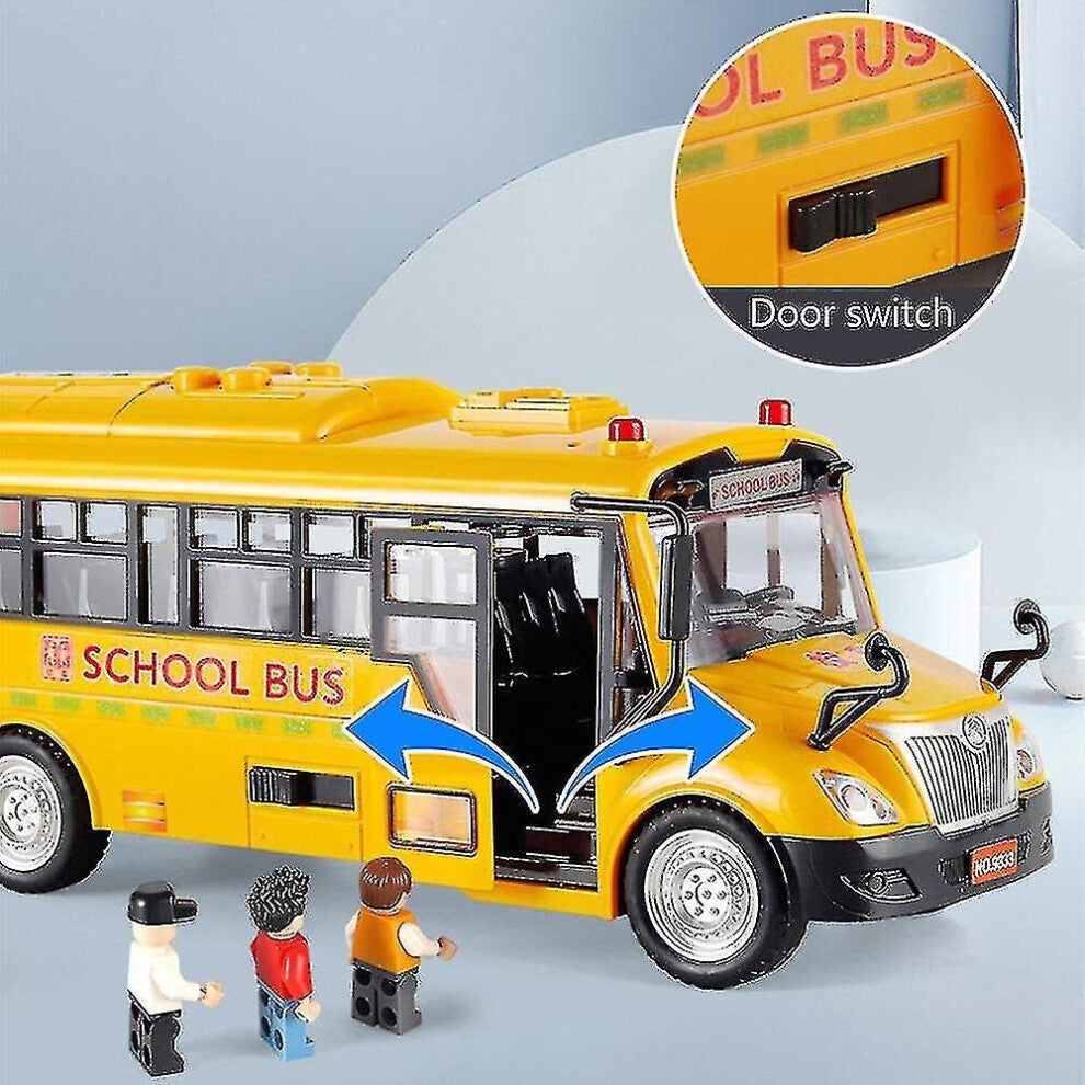 School Bus Toy with Lights & Sounds