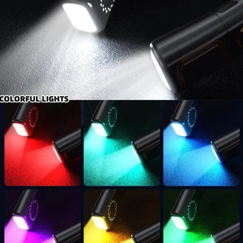 Hands-Free Neck Cooling Fan with LED Light