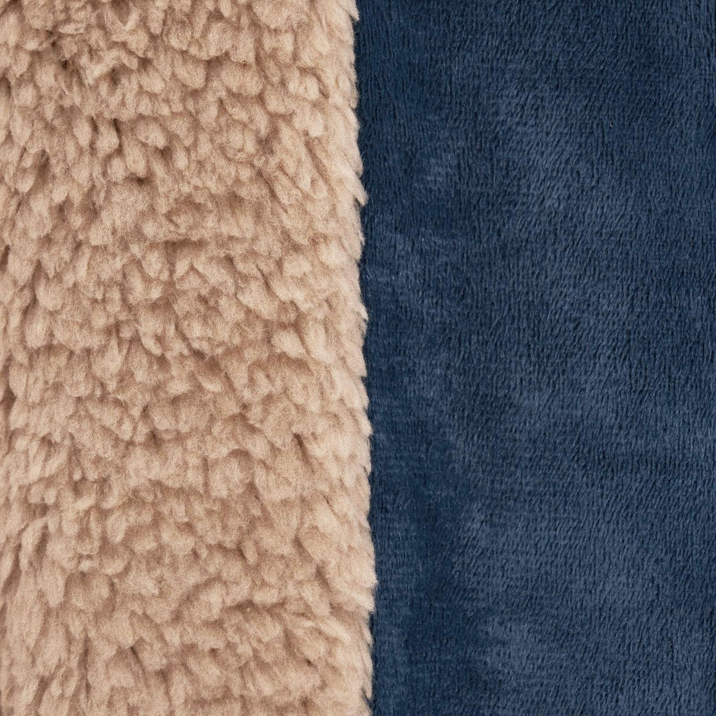 Sherpa Soft Quilted Pet Blanket - Navy - Truly Yours