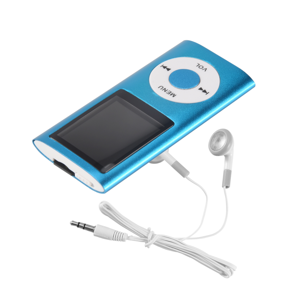 MP3 Player with Bluetooth 5.0, Music Player with 32GB TF Card,(Blue)