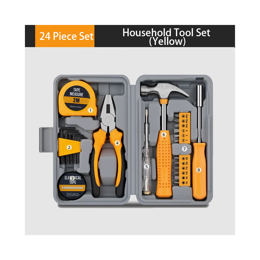 24pcs Household DIY Tool Kit