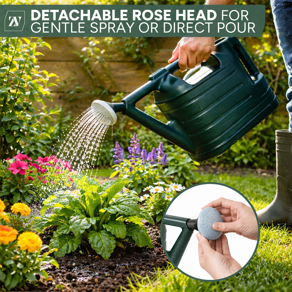 6.5L Dual Handle Watering Can