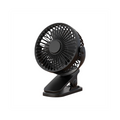 Portable USB Rechargeable Clip-On Desk Fan