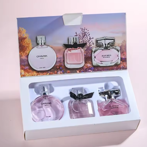Women’s 90ml Eau de Parfum Gift Set – 3 × 30ml Fragrance Sprays