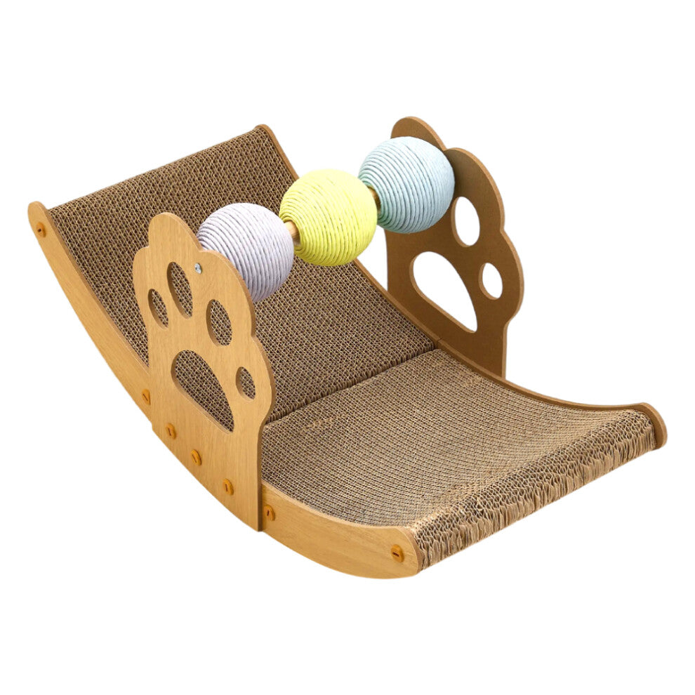 3 In 1 Cat Rocking Bed Scratching Chair