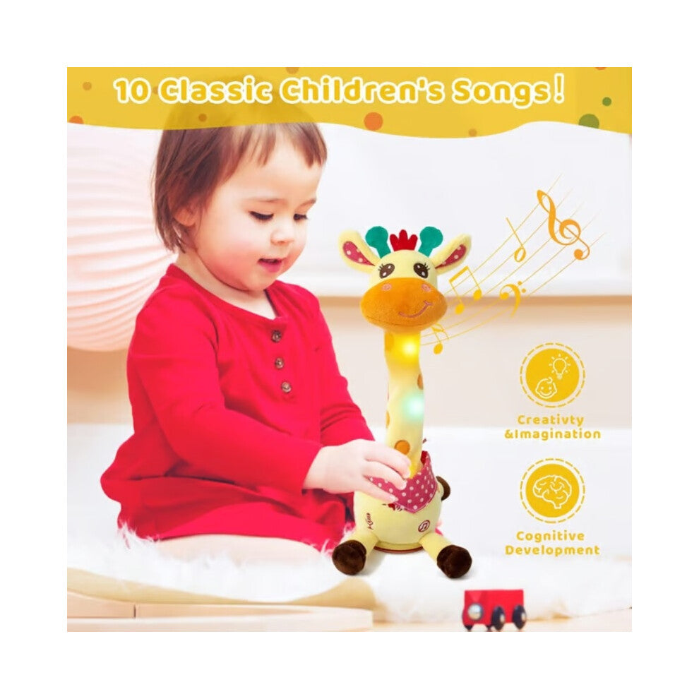 Musical Giraffe Toy – Sings Dances & Repeats What You Say - Truly Yours