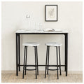 White Marble CANCUN Bar Table & Stools Set - Truly Yours