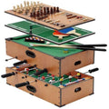 Deluxe 5-in-1 Table Games Set – Football, Tennis, Chess, Pool & Snooker