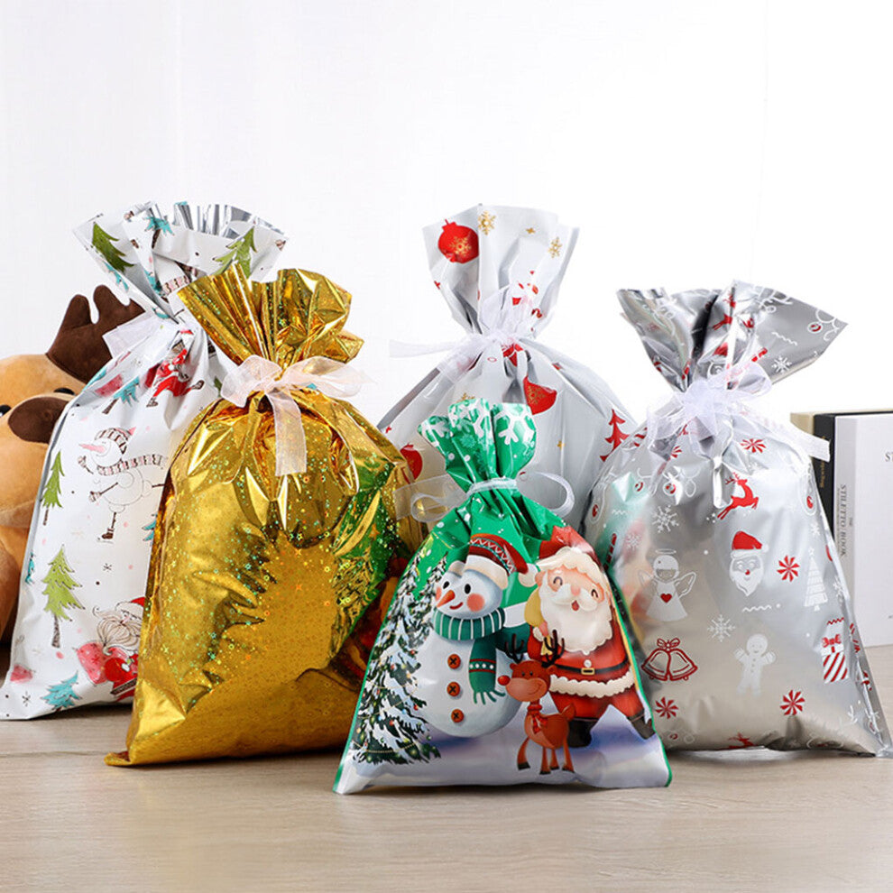 30-Piece Reusable Christmas Gift Bags & Present Sacks – Festive Designs