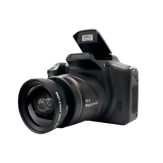 48MP Digital Camera with 16x Zoom Lens, Flip-Up Flash & HD Video Recording