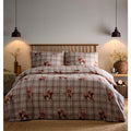 Highland Cow Check Duvet Cover Set