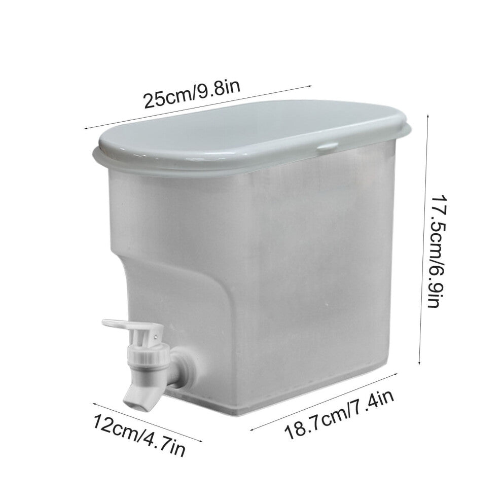 Plastic Beverage Dispenser with Faucet for Fridge - Truly Yours