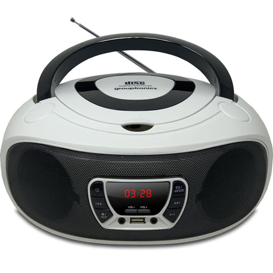 Grouptronics GTCDR-501 CD Boombox with Radio, USB, MP3 & AUX