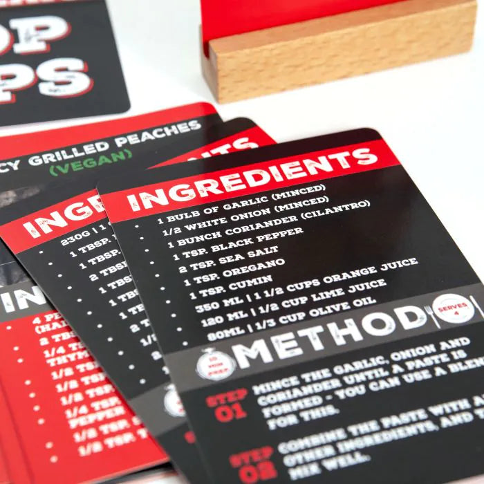 BBQ Easy Eats - Recipe Cards, Tips and Tricks - Truly Yours
