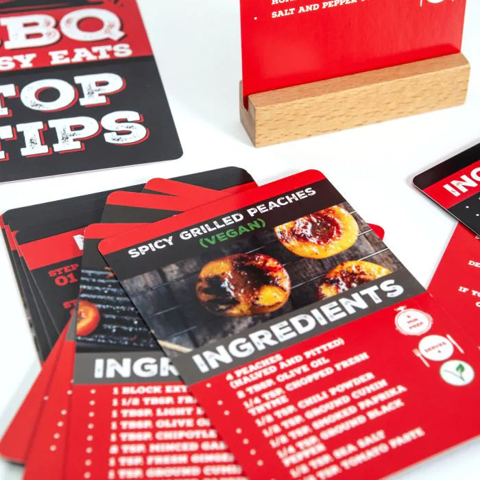 BBQ Easy Eats - Recipe Cards, Tips and Tricks - Truly Yours