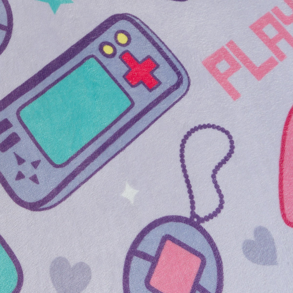 Kids Washable Supersoft Gaming Rug - Lilac - Truly Yours