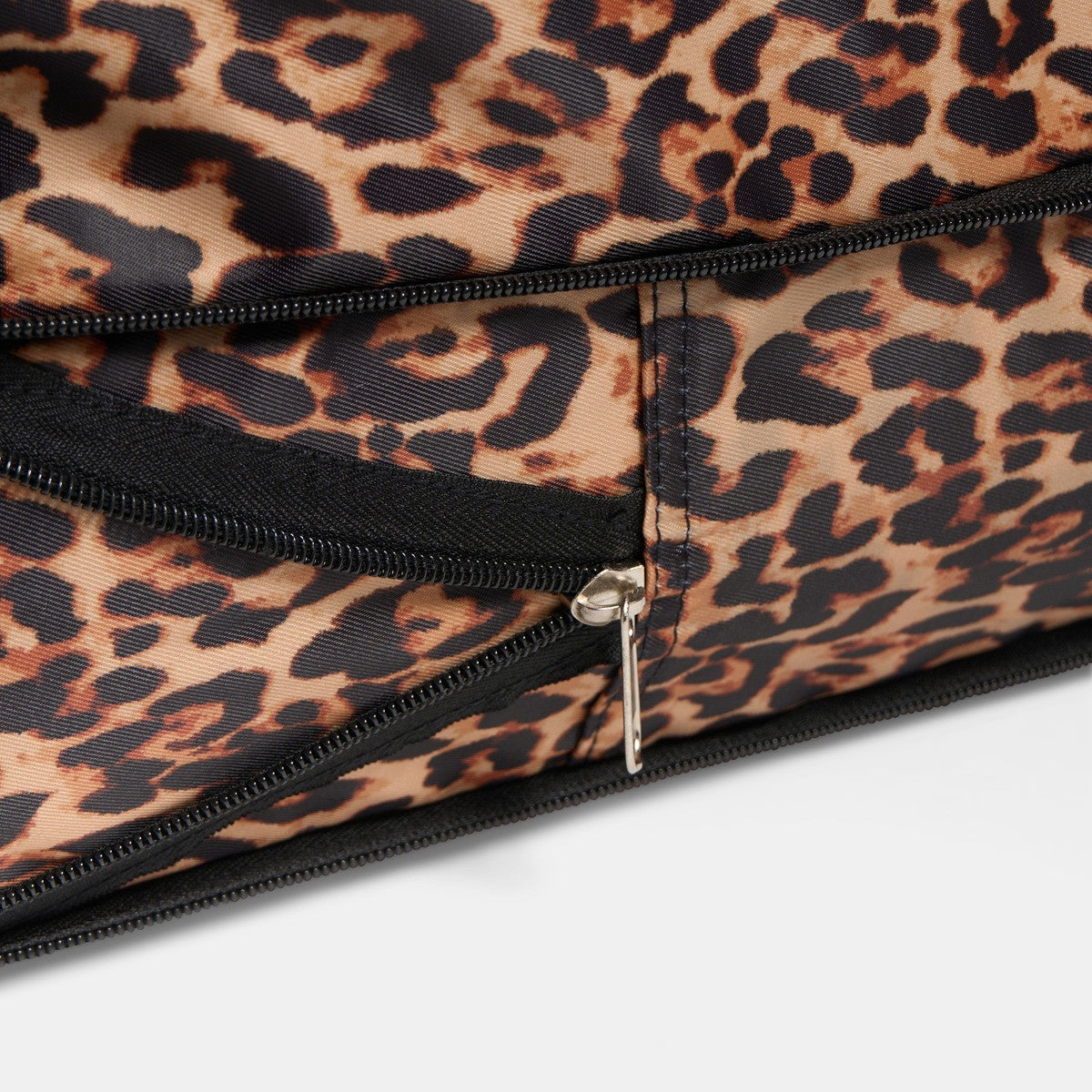Leopard Print Overnight Weekend Travel Bag - Natural - Truly Yours